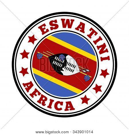 Eswatini Sign. Round Vector & Photo (Free Trial) | Bigstock