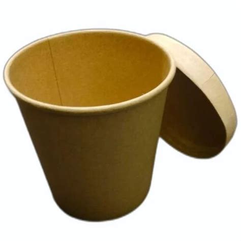 Brown Round 750 Ml Kraft Paper Food Container Feature Eco Friendly Light Weight Disposable