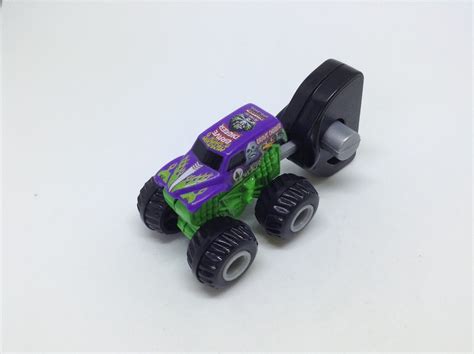 JULIAN S HOT WHEELS BLOG Grave Digger Purple Version Monster Jam Mini Mystery Trucks
