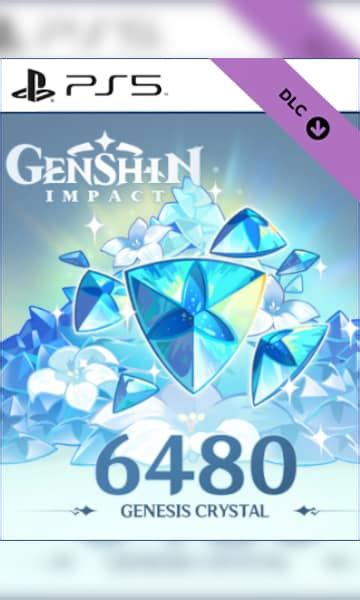 Buy Genshin Impact 6480 Genesis Crystals - PSN Key - JAPAN - Cheap ...