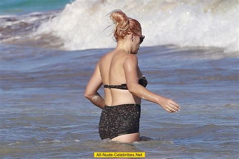 Busy Philipps In Black Bikini In Mexico