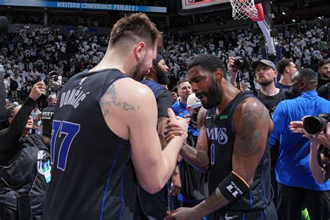 Kyrie Irving And Luka Dončić Shine In Nba Playoffs Eye Historic Finals