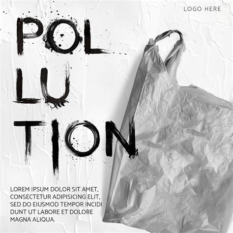 Stop Plastic Pollution Campaign Social Premium Psd Template Rawpixel