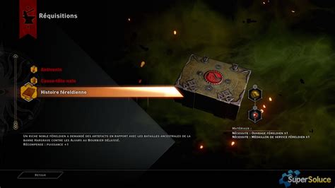 Artefacts Au Bourbier Soluce Dragon Age Inquisition SuperSoluce