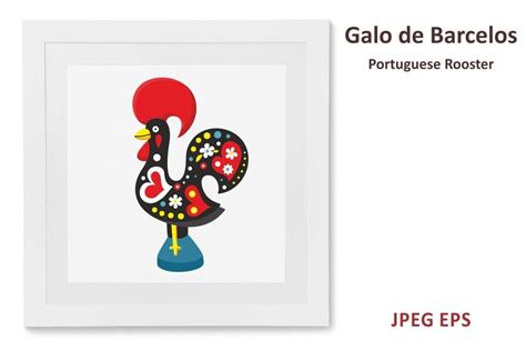 Galo De Barcelos Portuguese Rooster Graphic By Zoyali Creative Fabrica