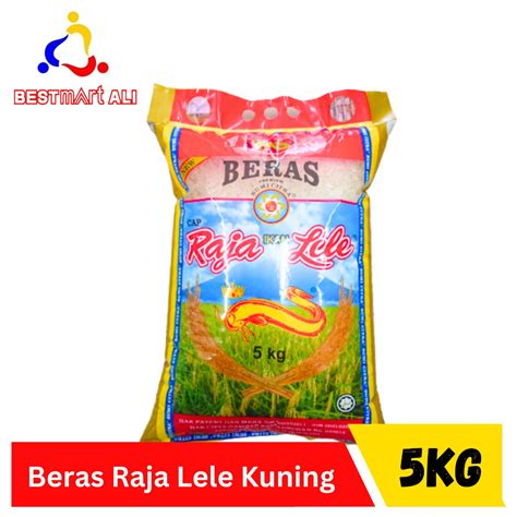 Jual Beras Raja Lele Kuning 5kg Shopee Indonesia