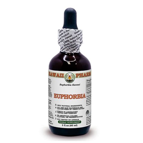 Euphorbia Euphorbia Kansui Dry Root ALCOHOL FREE Liquid Extract