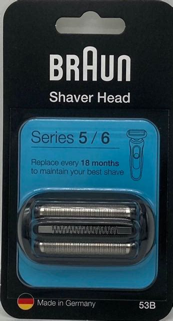 Braun (53B) New generation Series 5/6, Foil and cutter shaver head ...