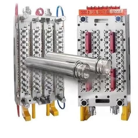 Hot Runner PET Preform Mold กระปกพลาสตกกระปกฉด Preform Mold 48 หอง