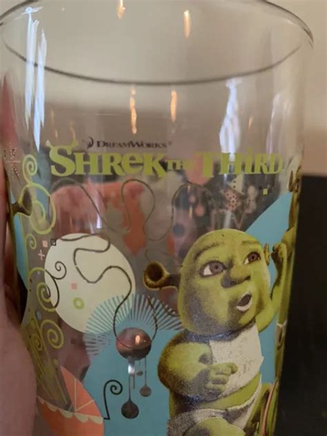 Mcdonalds Dreamworks Shrek The Third Glass Collector S