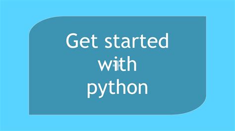 2 Get Started With Python Amharic አማርኛ Youtube