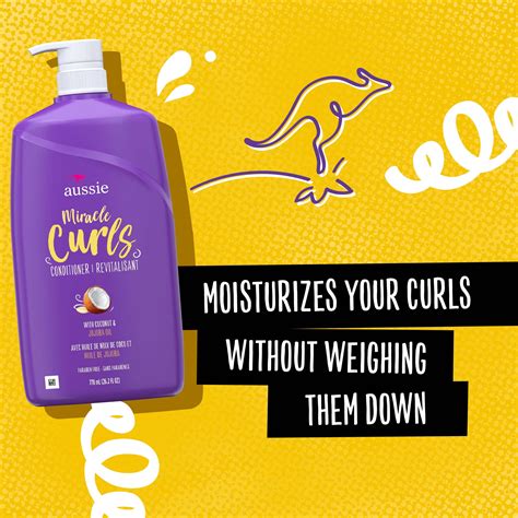 Aussie Miracle Curls Shampoo And Miracle Curls Conditioner Dual Pack For All Hair Types 262 Oz