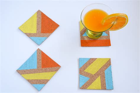 Diy Des Sous Verres Asym Triques Joli Bonheur Un Blog En