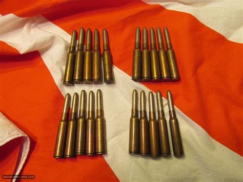 75 Rounds Of Original Wwi 65x50mmsr Arisaka Rifle Ammunition Made By