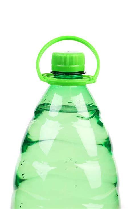 Top Of Plastic Bottle With Water Without Label Stock Image Image Of