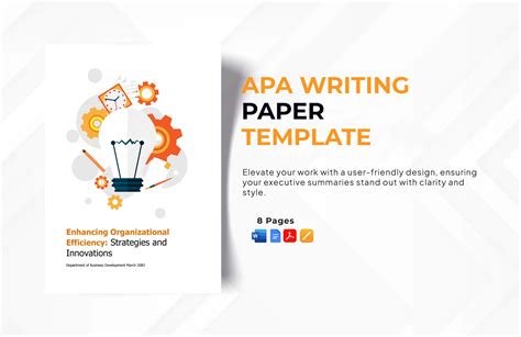 Editable APA Templates in Word to Download 