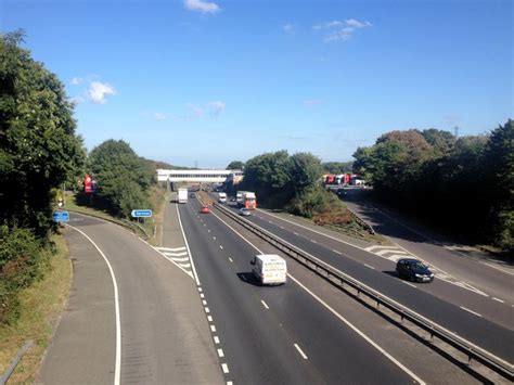 M2 Motorway © Chris Whippet Cc By Sa20 Geograph Britain And Ireland