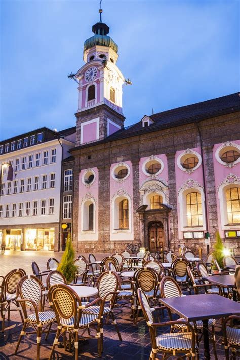 Innsbruck - Old town stock photo. Image of europe, travel - 70900824