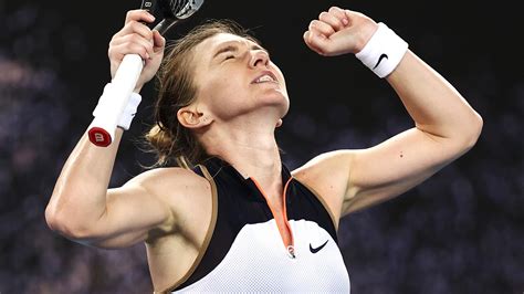 Australian Open 2021 - Simona Halep battles past Ajla Tomljanovic to ...