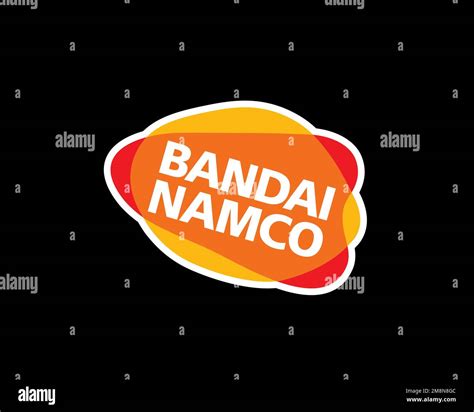 Bandai Namco Entertainment Company, Rotated Logo, Black Background B ...