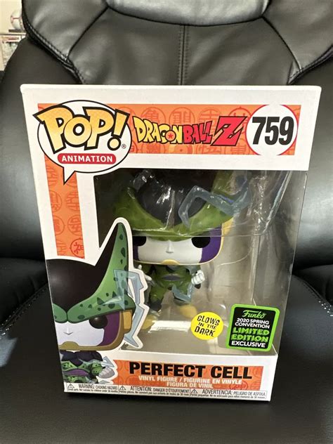 Funko Pop Dragon Ball Z Perfect Cell Glow In The Dark Eccc