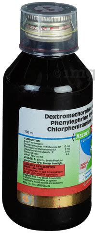 Buy Ascoril D Plus Syrup Sugar Free Online: View Uses, Side Effects ...