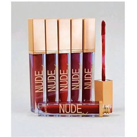 Batom Líquido Acetinado Nude Luisance Shopee Brasil