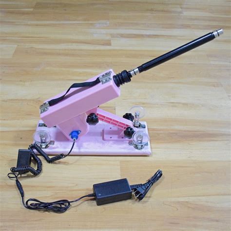 Adjustable Speeds Sex Machine Gun With Anal Dildo Cm Retractable