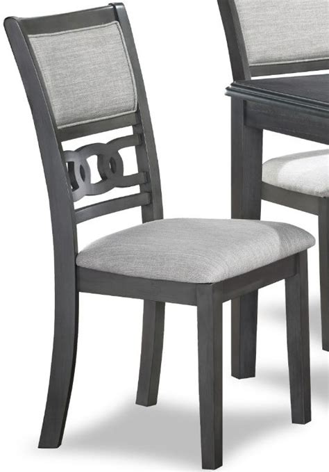 New Classic® Home Furnishings Gia 5-Piece Gray/Light Gray Dining Table ...