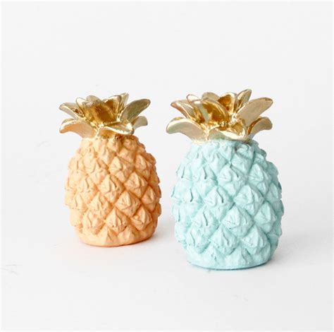 Pineapple Pair Pineapple Homewares Pineapple by hodihomedecor