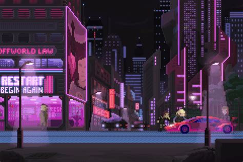 Genuine Human How To Pixel Art Image Pixel Art Cyberpunk City Arte