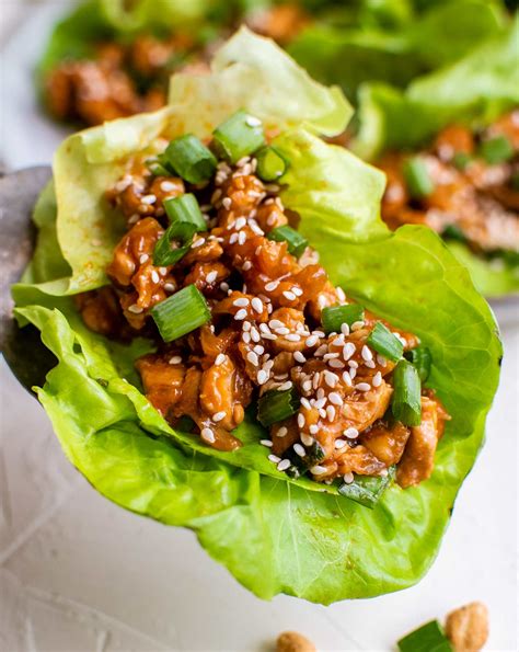 Ground Chicken Asian Wraps At Hazel Butts Blog