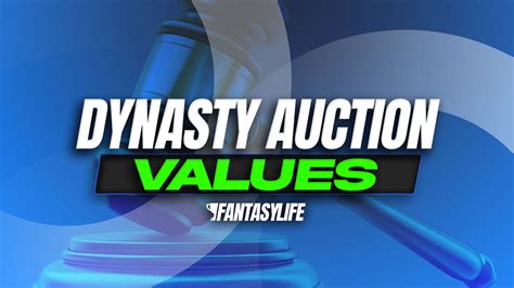 Dynasty Fantasy Football Auction Values