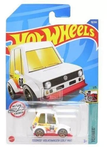 Hot Wheels Volkswagen Golf Mk Tooned Miniatura Carrinh