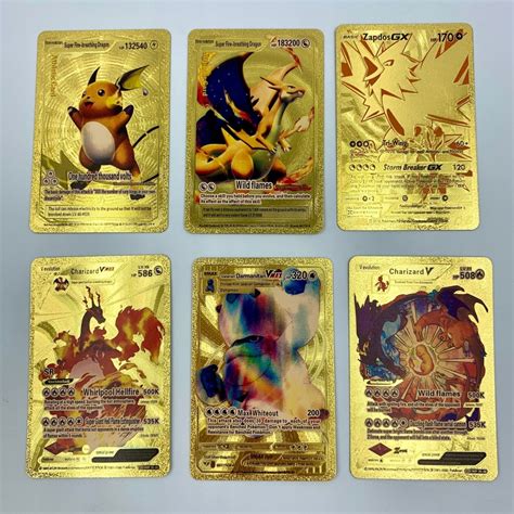 Купить КОЛЛЕКЦИОННЫЕ ЗОЛОТЫЕ КАРТЫ POKEMON GOLD EDITION: отзывы, фото и ...