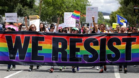 Hundreds Of Thousands Across Us March For Gay Pride