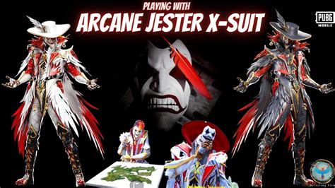 ARCANE JESTER X SUIT Check OUT JESTER X SUIT In PUBG Gameplay PUBG