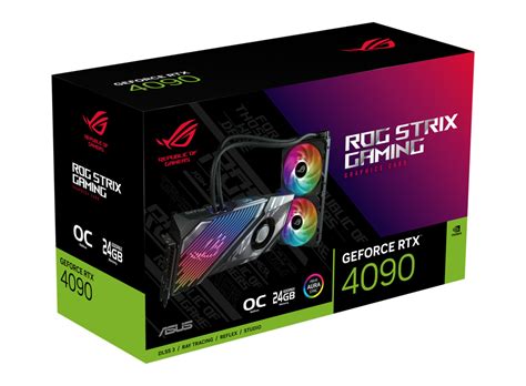 ROG Strix LC GeForce RTX 4090 24GB GDDR6X OC Edition Graphics Card