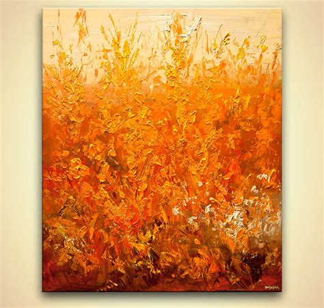 Abstract Orange Painting at PaintingValley.com | Explore collection of ...