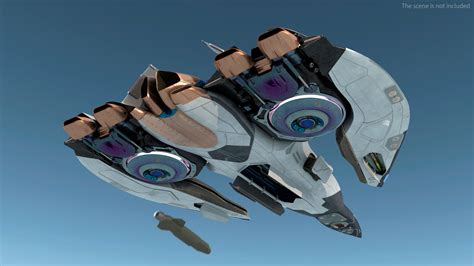 Sci Fi Fighter Jet Black Rigged 3D Model $149 - .max - Free3D