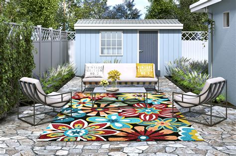 Floral Area Rugs Perfect For Spring: Here our Top Floral Outdoor Rugs - Couristan