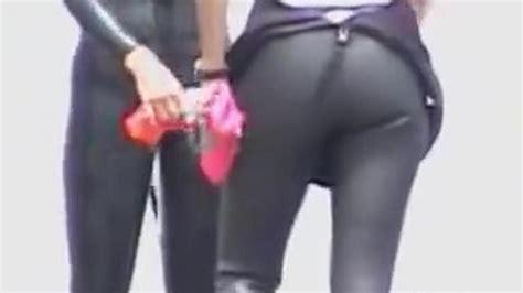 Candid Girl Ass In Spandex Costume And Full Back Panty 07n Porn Videos