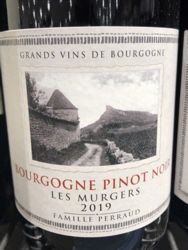 Domaine Perraud Les Murgers Bourgogne Pinot Noir Vivino Australia