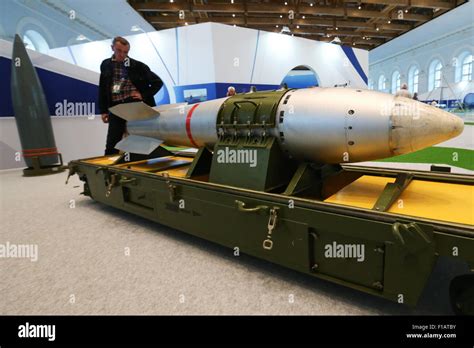 Moscow, Russia. 31st Aug, 2015. RN-28, a minor size aviation bomb Stock ...