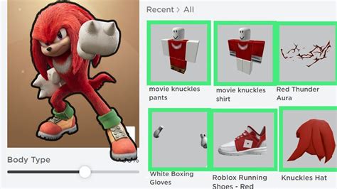 Roblox Knuckles Avatar Youtube