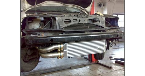 Универсальный интеркулер односторонний 460x150x70 TurboWorks | Okolo Stok