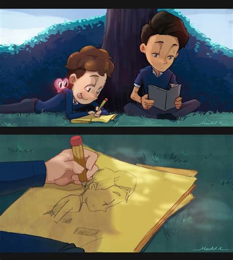 Pin By On In A Heartbeat Gay Art In A Heartbeat Cute Gay