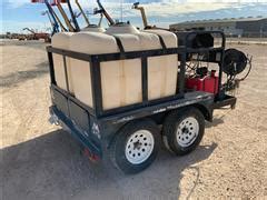 Mi T M HS MGH Hot Water Pressure Washer Trailer BigIron Auctions