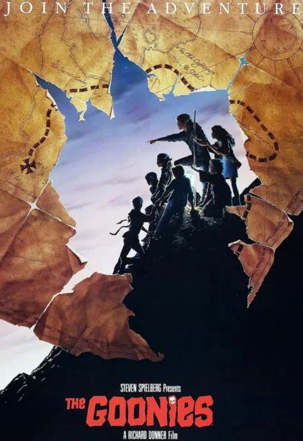 THE GOONIES STEVEN Spielbergs Modern Classic Movie Poster 1