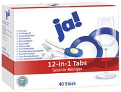 Rewe Ja In Tabs Geschirrreiniger Tabs Im Test